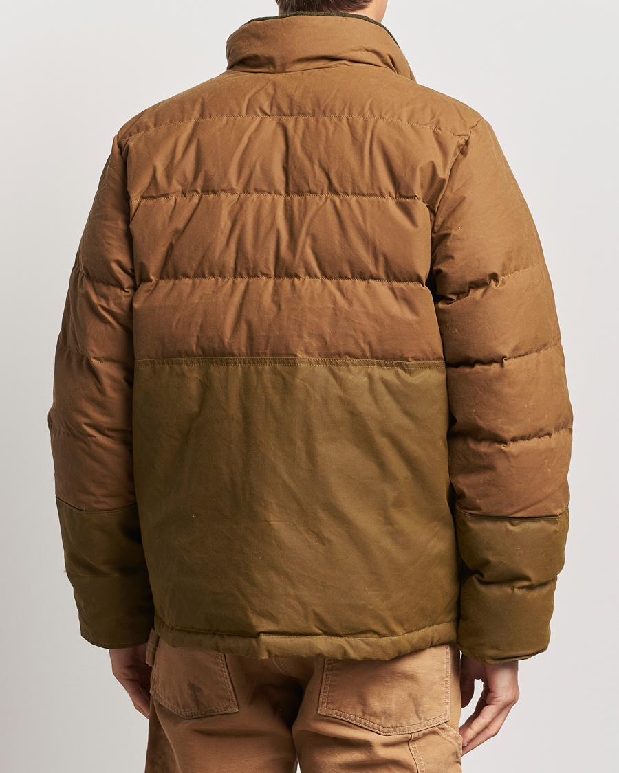 Homme | Manteaux Et Vestes | Filson | Oiled Covered Down Cruiser Dark Tan