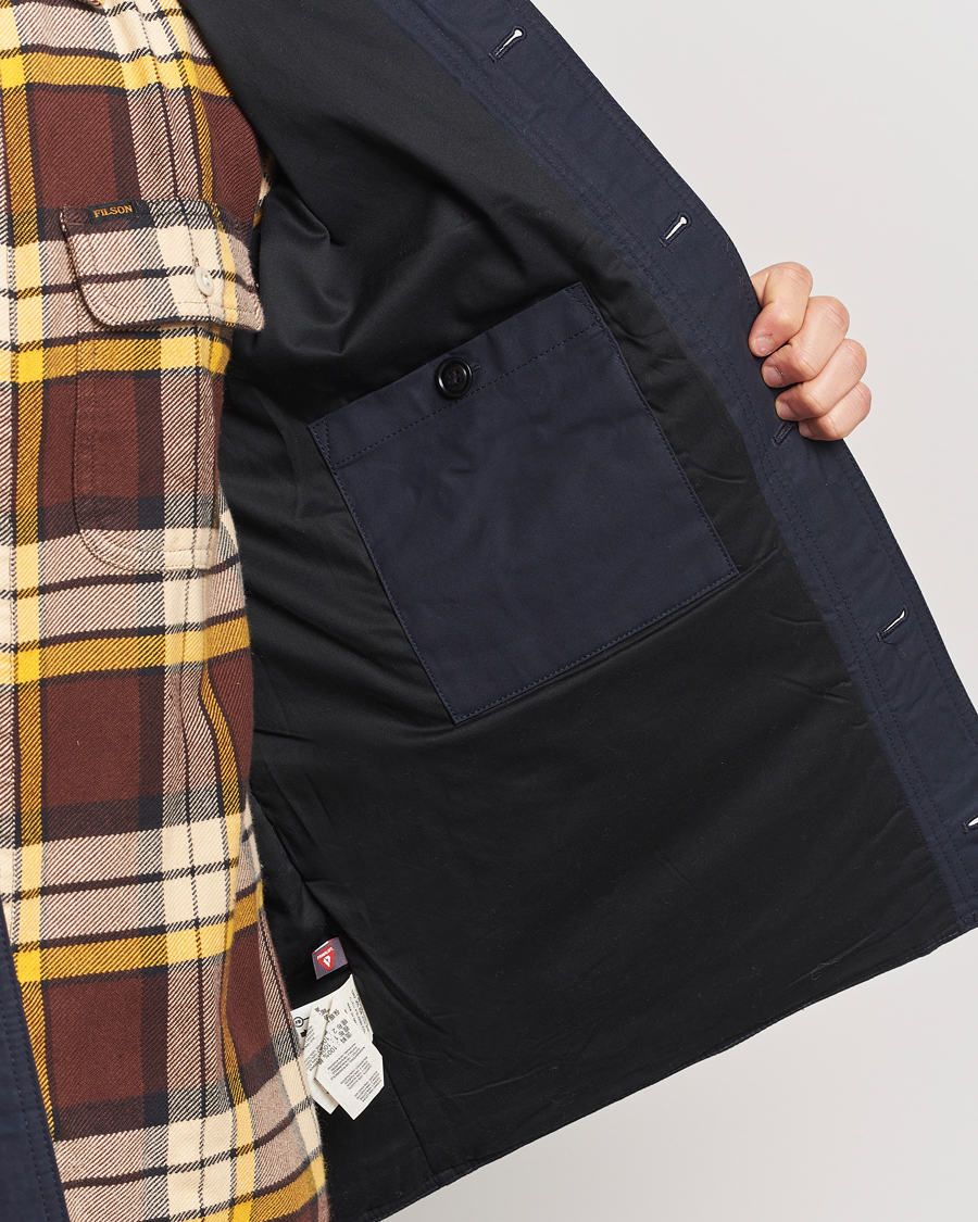 Homme | Manteaux Et Vestes | Filson | Waxed Ranger Cruiser Navy