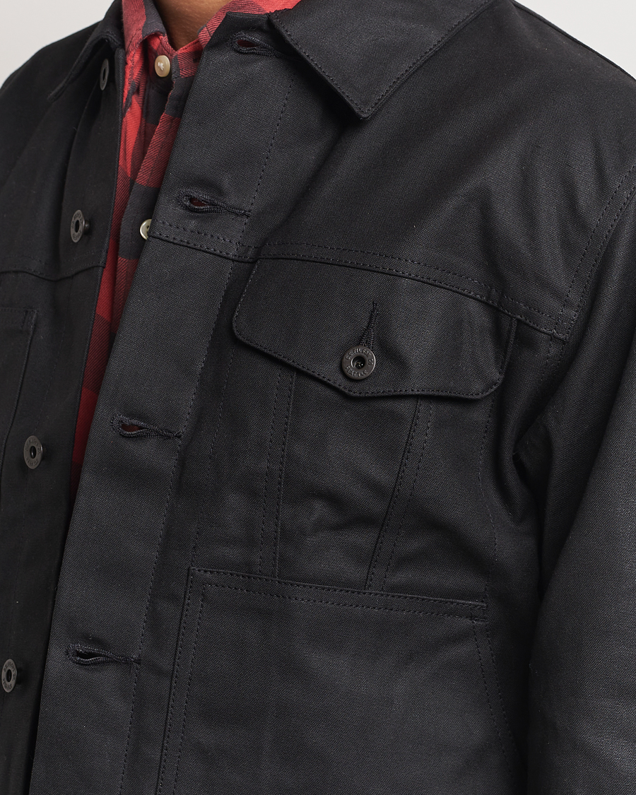 Homme | Manteaux Et Vestes | Filson | Short Lined Tin Cloth Cruiser Black