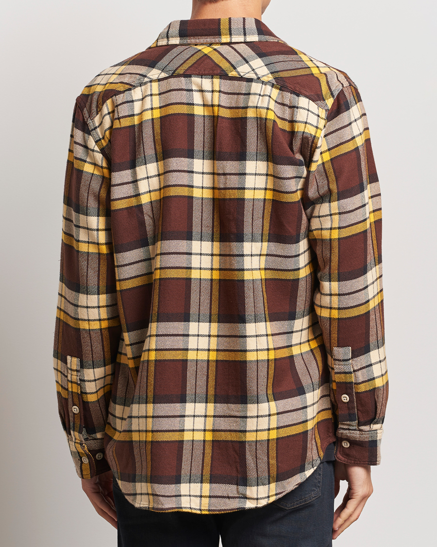 Homme | Chemises | Filson | Vintage Flannel Work Shirt Brown/Yellow