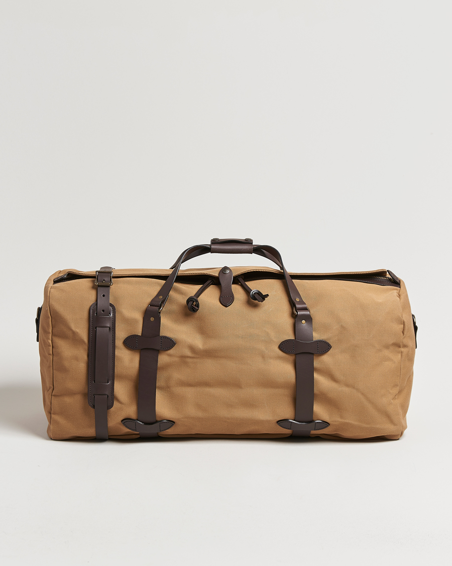 Homme | Filson Rugged Twill Duffle Large Tan | Filson | Rugged Twill Duffle Large Tan