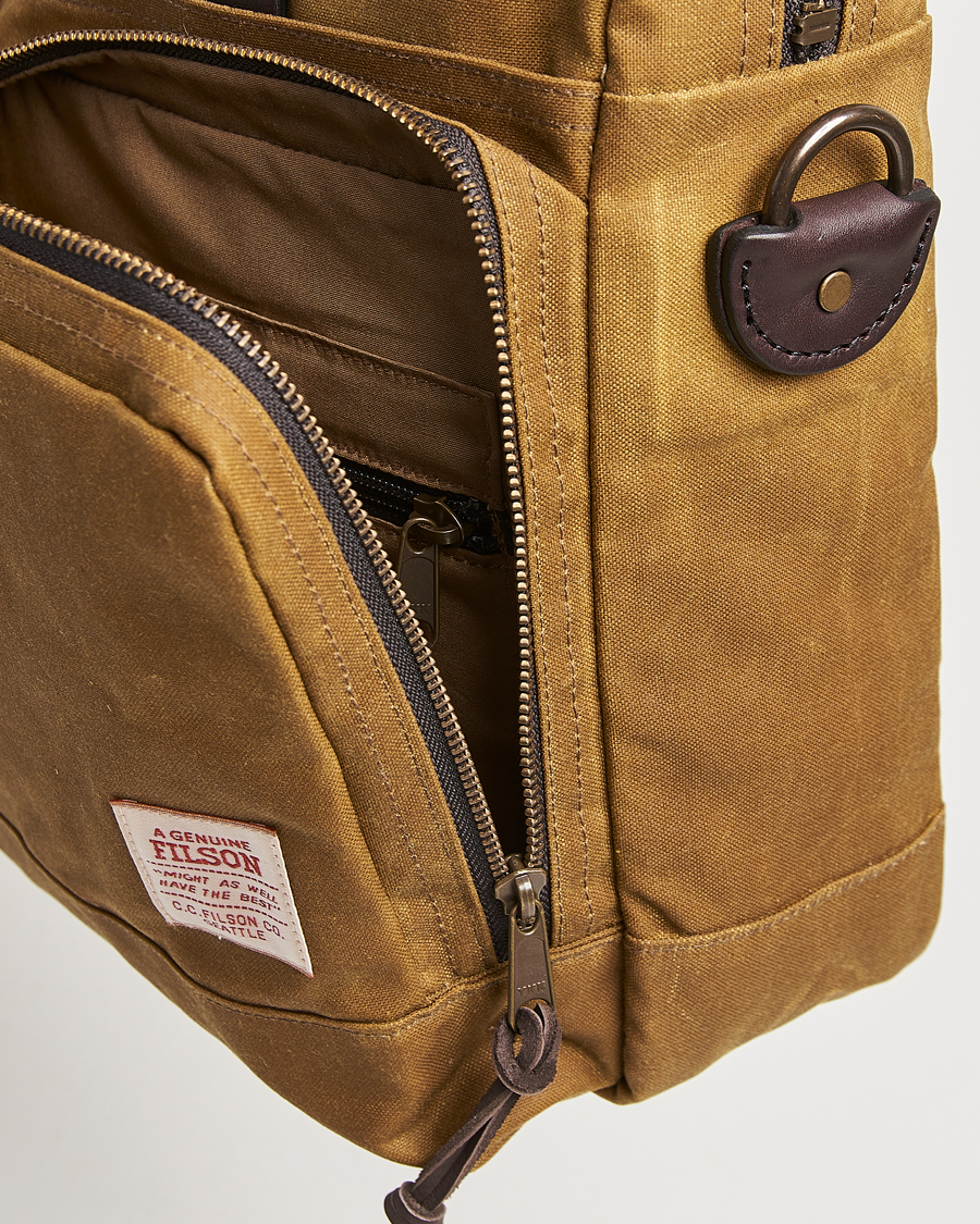 Homme | Sacs | Filson | 24-Hour Tin Briefcase Dark Tan