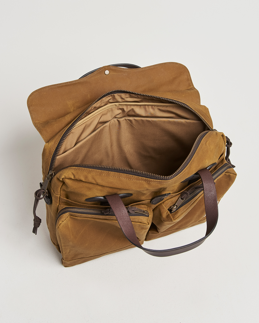 Homme | Sacs | Filson | 24-Hour Tin Briefcase Dark Tan