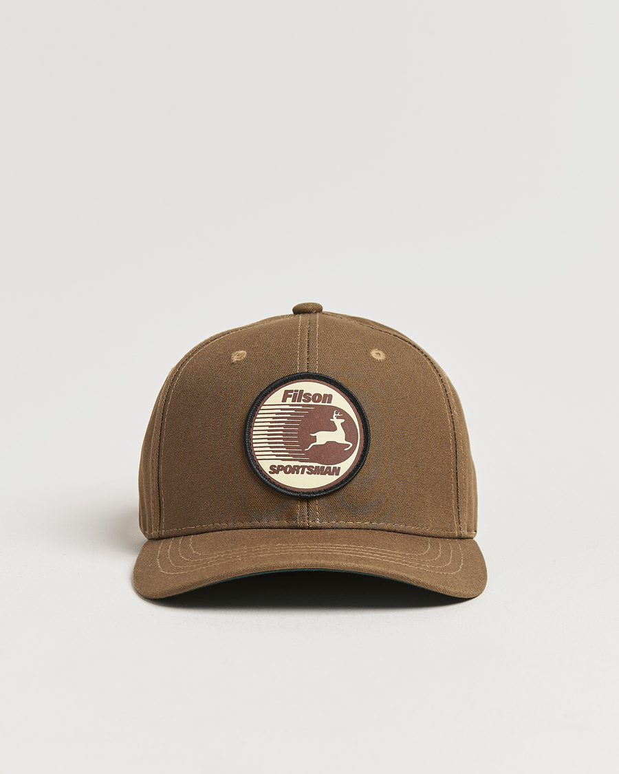 Homme | Filson Dry Tin Logger Cap Marsh Olive | Filson | Dry Tin Logger Cap Marsh Olive
