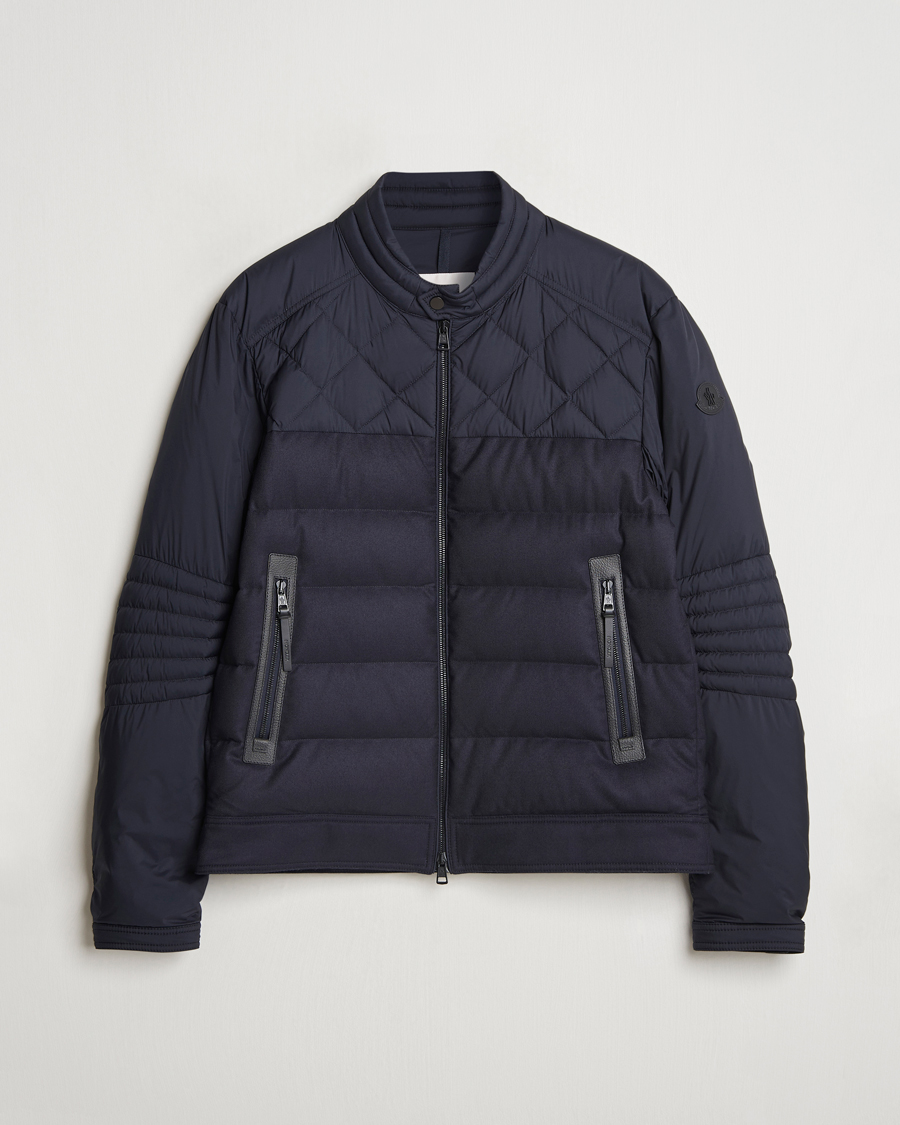 Homme | Manteaux Et Vestes | Moncler | Tuena Biker Jacket Black