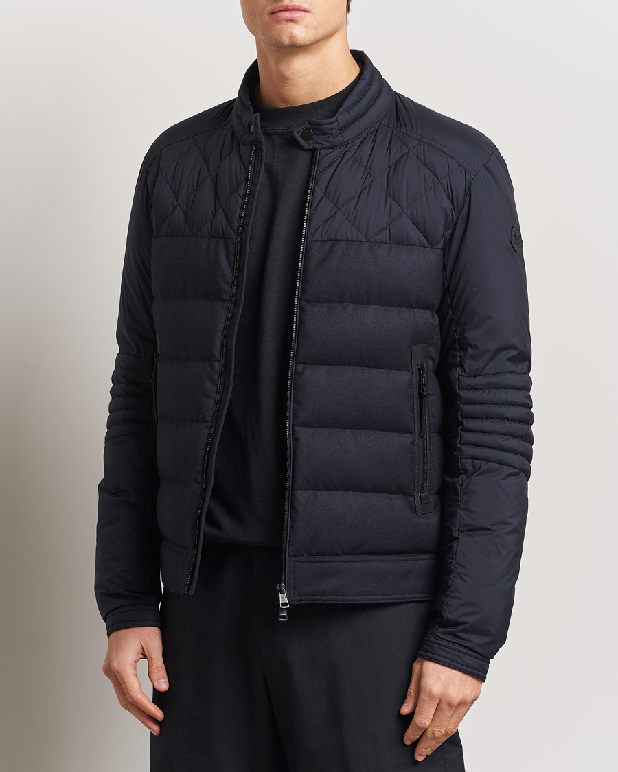 Homme | Manteaux Et Vestes | Moncler | Tuena Biker Jacket Black