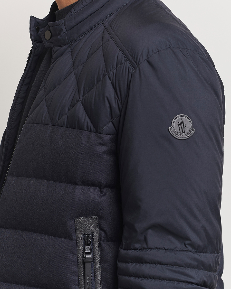 Homme | Manteaux Et Vestes | Moncler | Tuena Biker Jacket Black