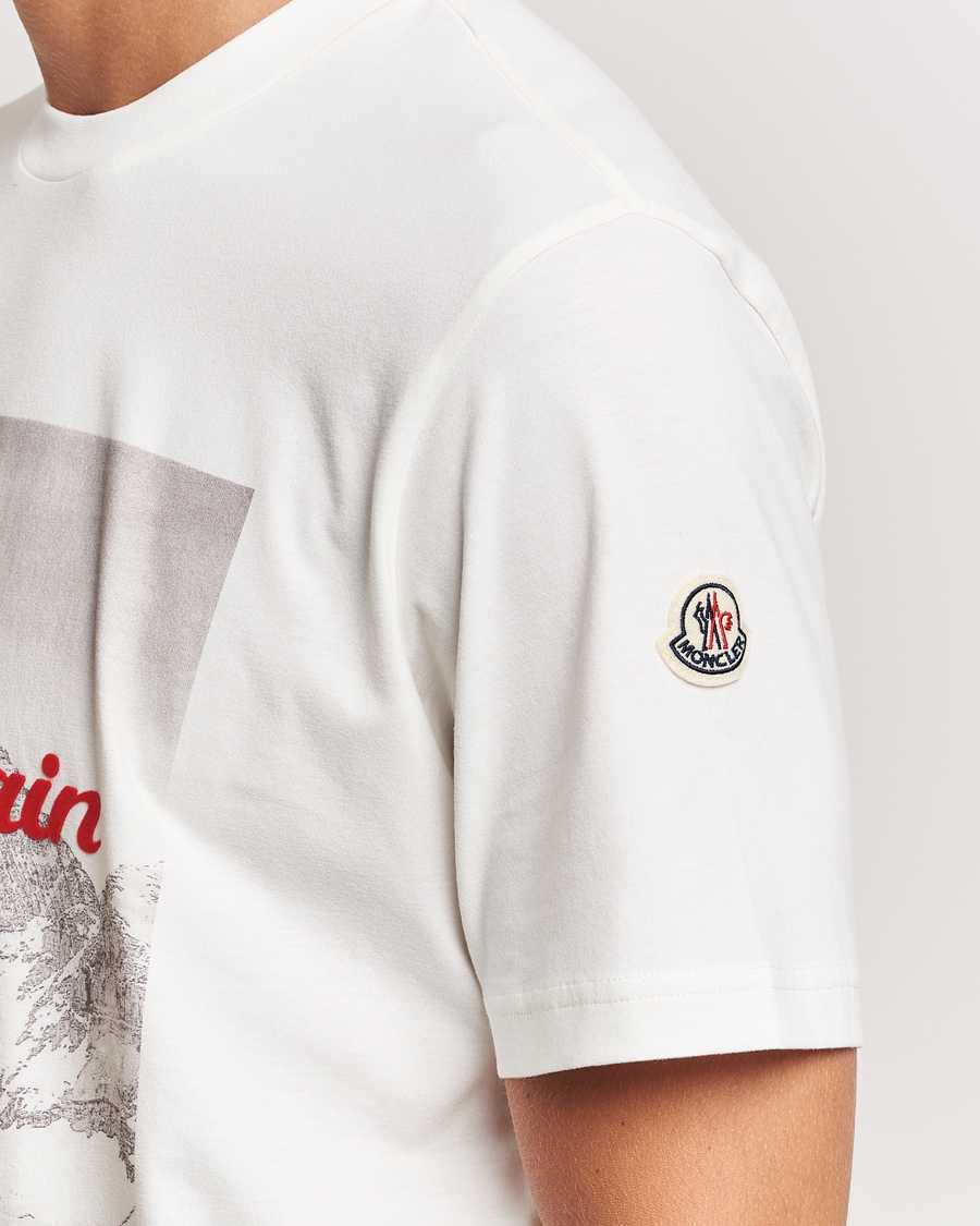Homme | T-shirts | Moncler | Mountain Lovers T-Shirt White