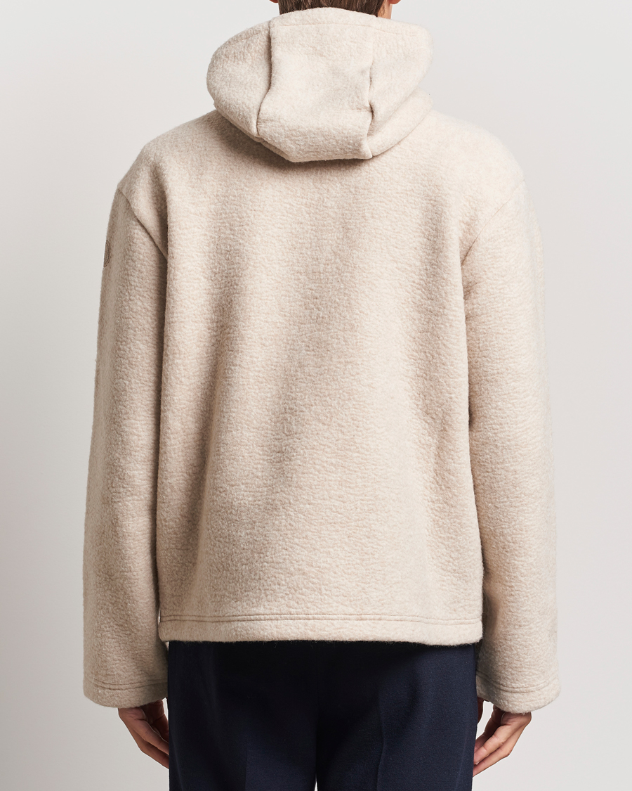 Homme | Pulls Et Tricots | Moncler | Half Zip Hoodie Beige