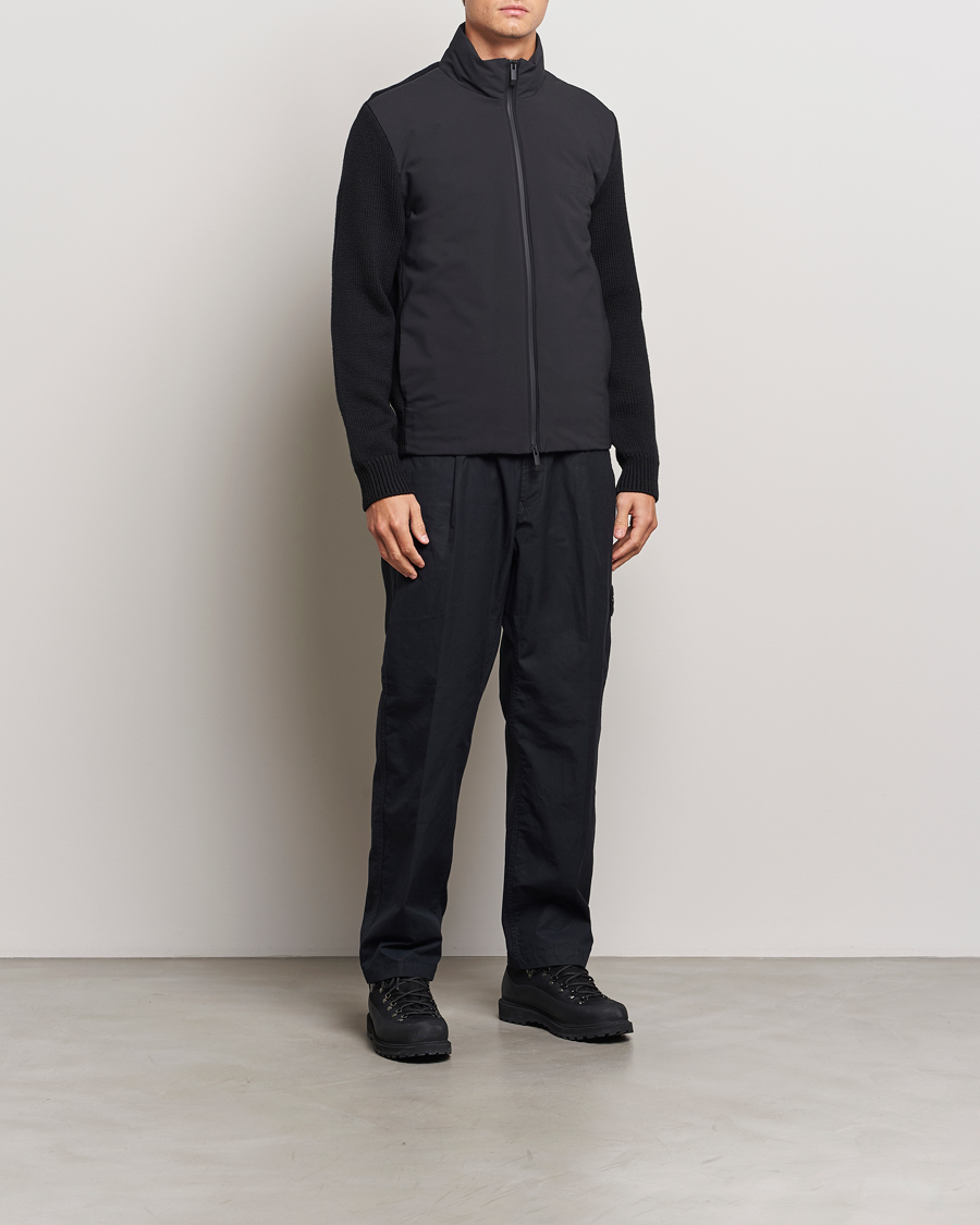 Homme | Manteaux Et Vestes | Moncler | Hybrid Zip Cardigan Black