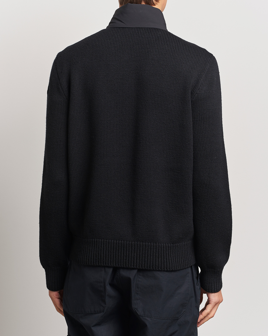 Homme | Manteaux Et Vestes | Moncler | Hybrid Zip Cardigan Black