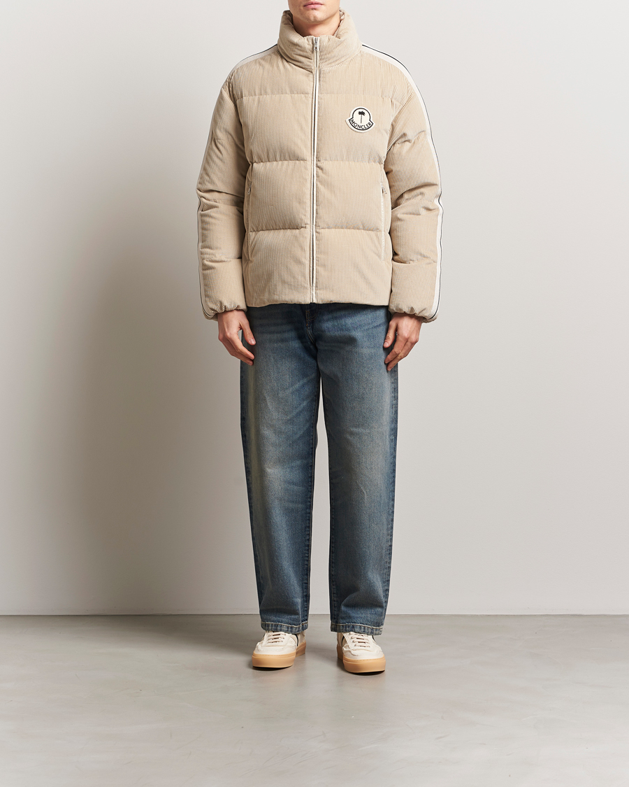 Homme | Manteaux Et Vestes | Moncler Genius | X Palm Angels Abrolhos Jacket Beige