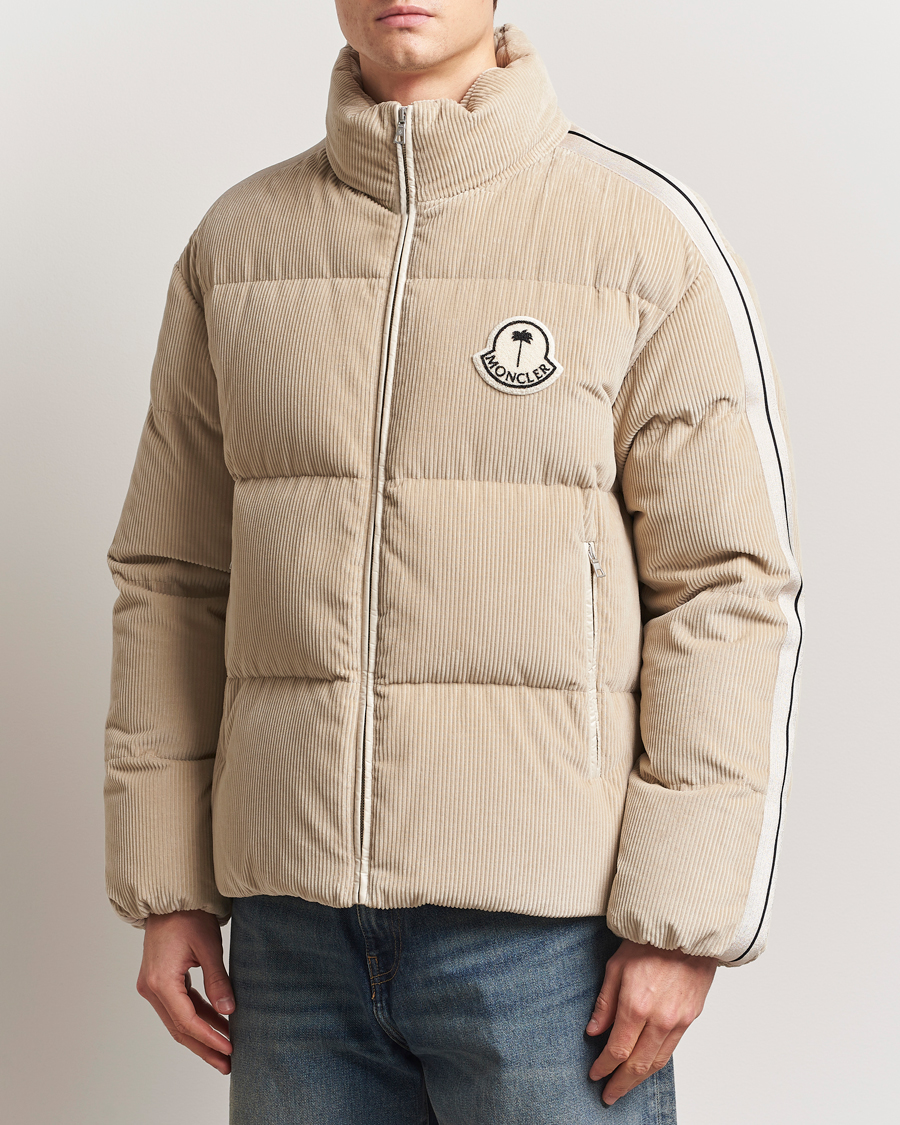 Homme | Manteaux Et Vestes | Moncler Genius | X Palm Angels Abrolhos Jacket Beige