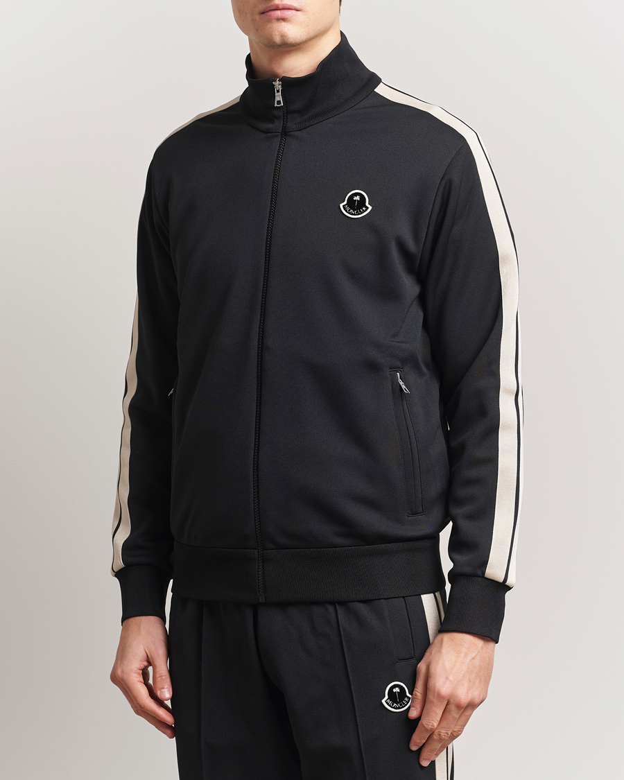 Moncler Genius X Palm Angels Full Zip Cardigan Black - Acheter