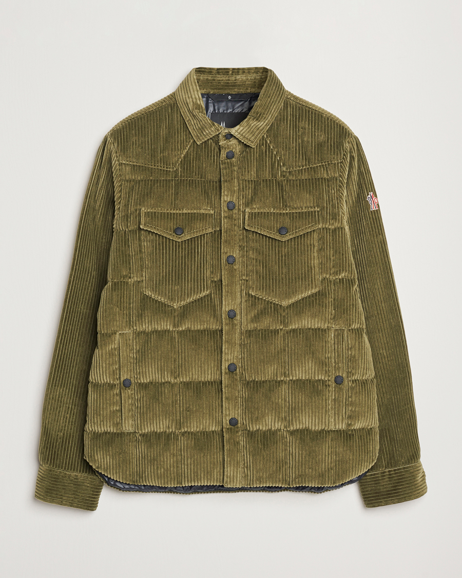 Homme | Manteaux Et Vestes | Moncler Grenoble | Gelt Corduroy Shirt Jacket Olive
