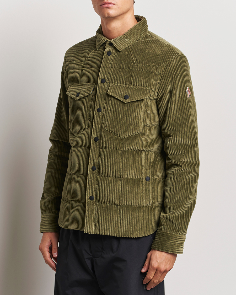 Homme | Manteaux Et Vestes | Moncler Grenoble | Gelt Corduroy Shirt Jacket Olive