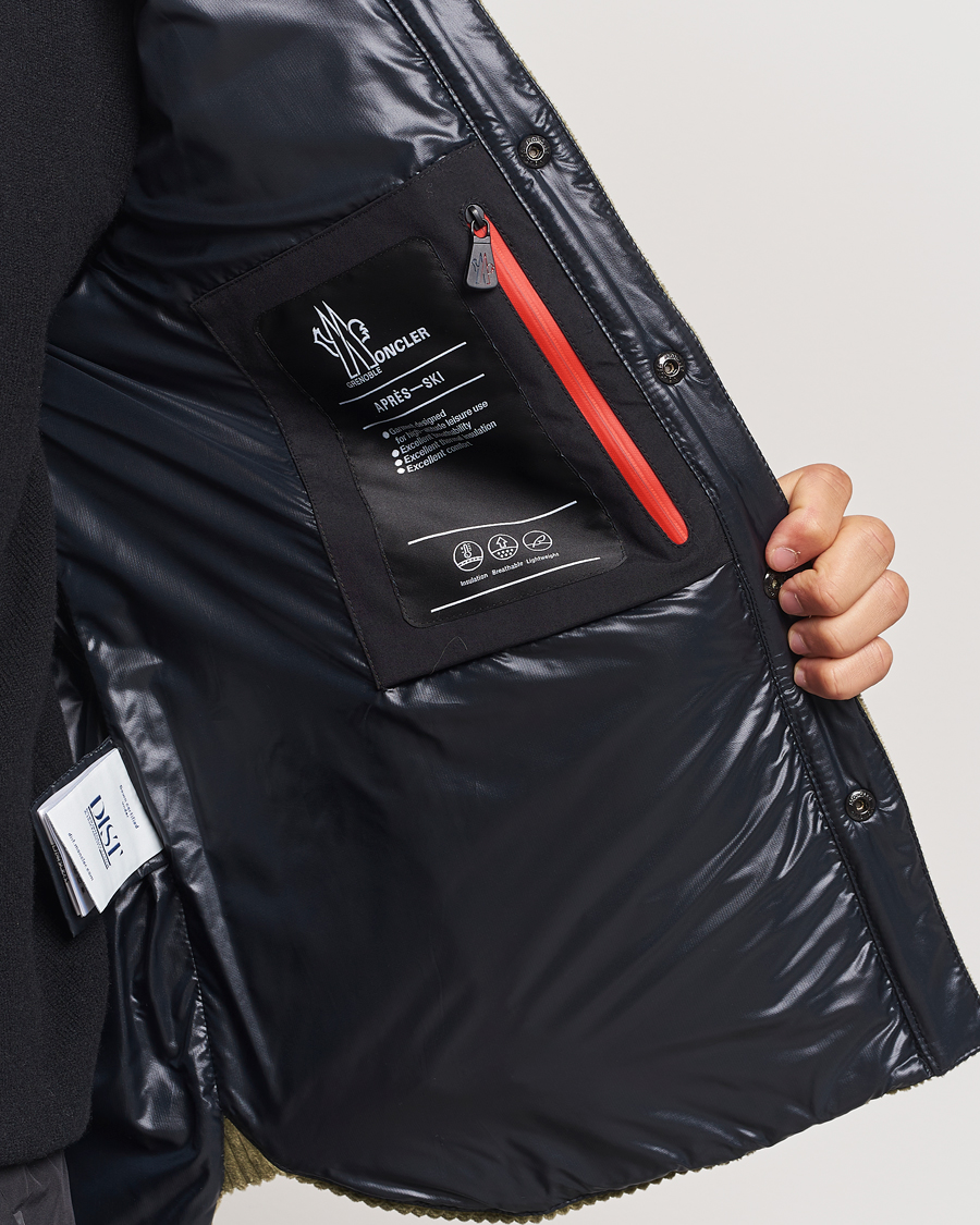 Homme | Manteaux Et Vestes | Moncler Grenoble | Gelt Corduroy Shirt Jacket Olive