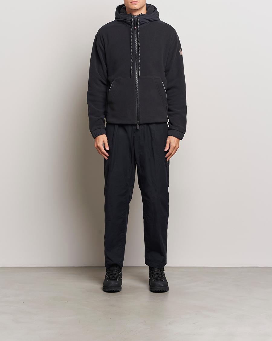 Homme | Pulls Et Tricots | Moncler Grenoble | Fleece Full Zip Cardigan Black