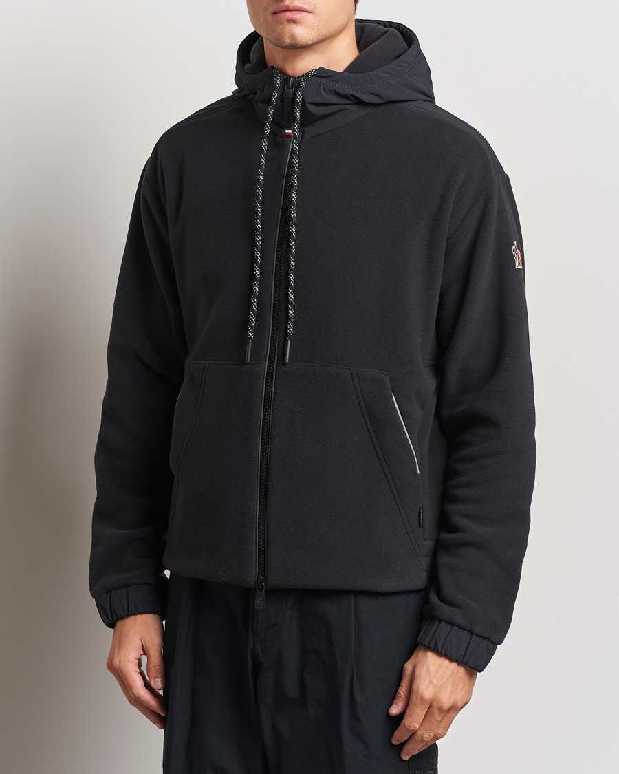 Homme | Pulls Et Tricots | Moncler Grenoble | Fleece Full Zip Cardigan Black