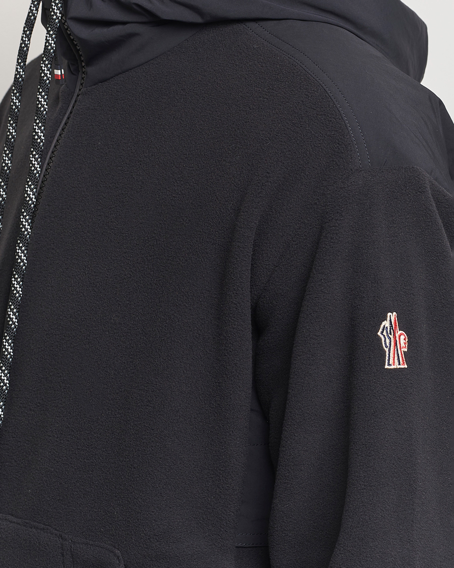 Homme | Pulls Et Tricots | Moncler Grenoble | Fleece Full Zip Cardigan Black
