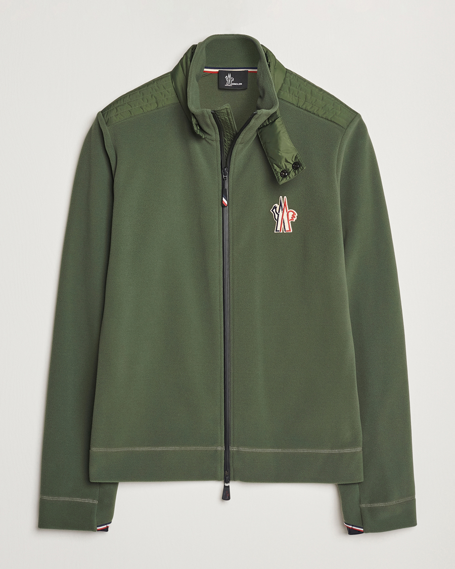 Homme | Pulls Et Tricots | Moncler Grenoble | Fleece Full Zip Dark Olive
