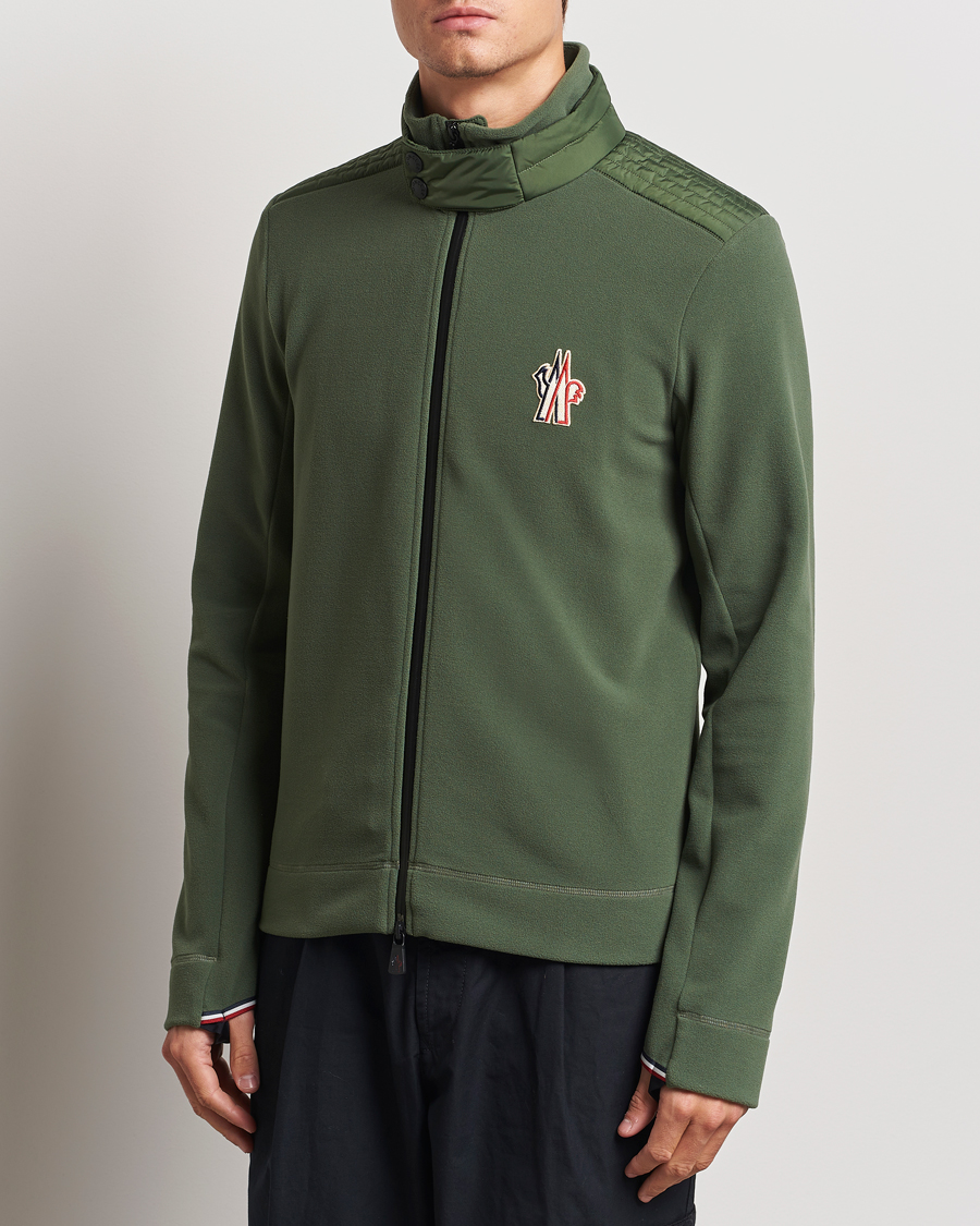 Homme | Pulls Et Tricots | Moncler Grenoble | Fleece Full Zip Dark Olive