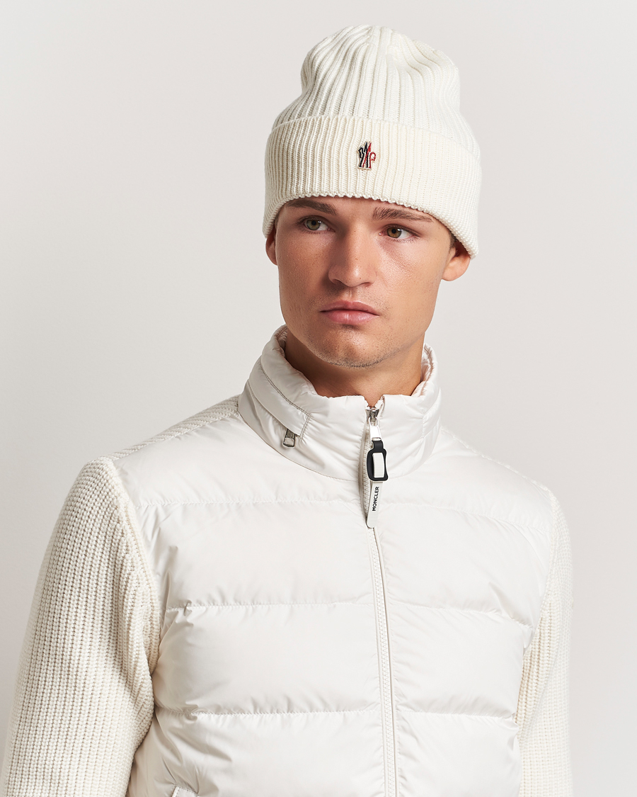 Homme | Moncler Grenoble Beretto Beanie Off White | Moncler Grenoble | Beretto Beanie Off White