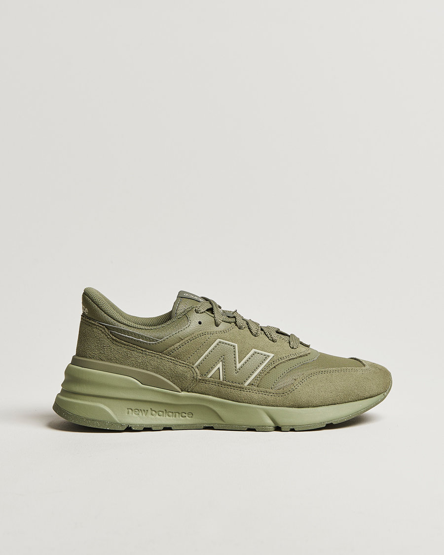 Homme | New Balance 997R Sneakers Dark Olivine | New Balance | 997R Sneakers Dark Olivine