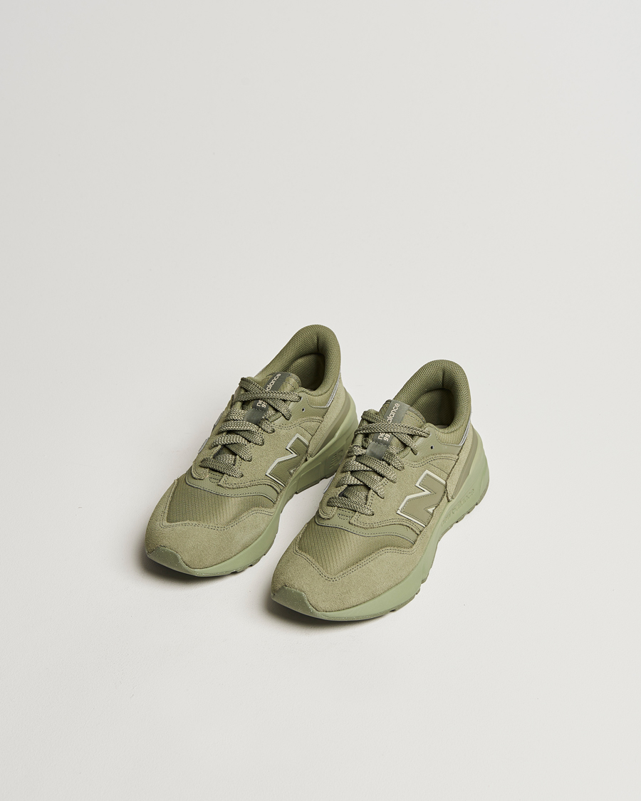 Homme | New Balance 997R Sneakers Dark Olivine | New Balance | 997R Sneakers Dark Olivine