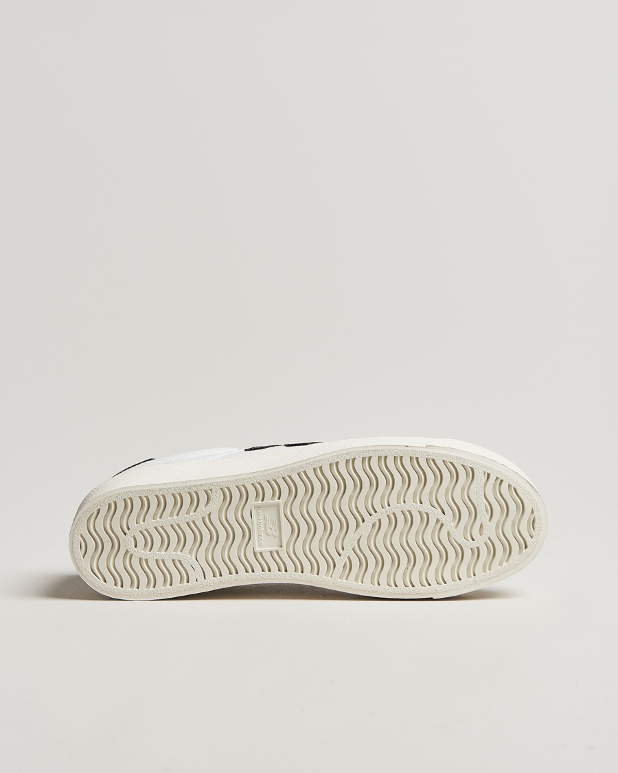 Homme | New Balance B100 Sneakers White/Burgundy | New Balance | B100 Sneakers White/Burgundy