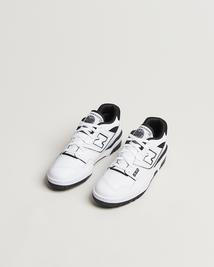Homme | New Balance 550 Sneakers White/Black | New Balance | 550 Sneakers White/Black