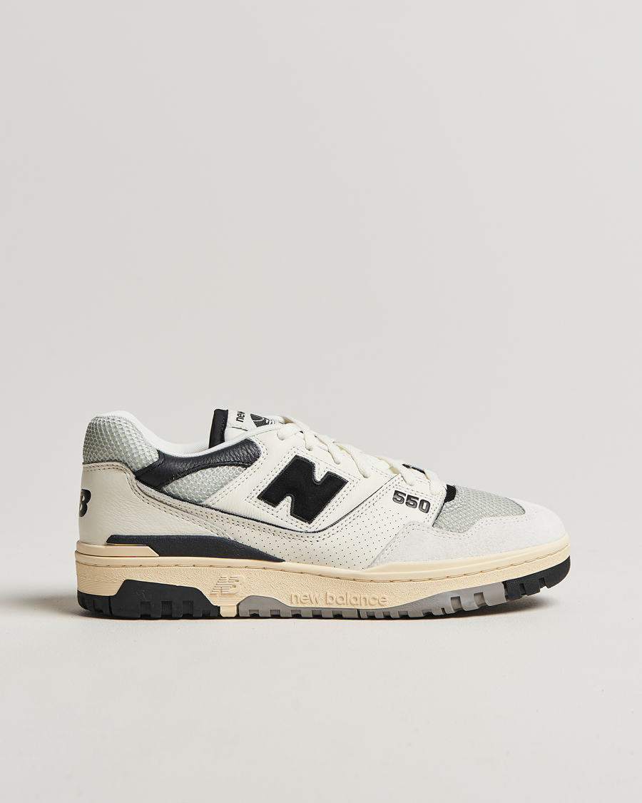Homme | New Balance 550 Sneakers White/Black | New Balance | 550 Sneakers White/Black