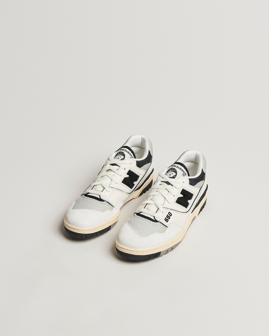 Homme | New Balance 550 Sneakers White/Black | New Balance | 550 Sneakers White/Black