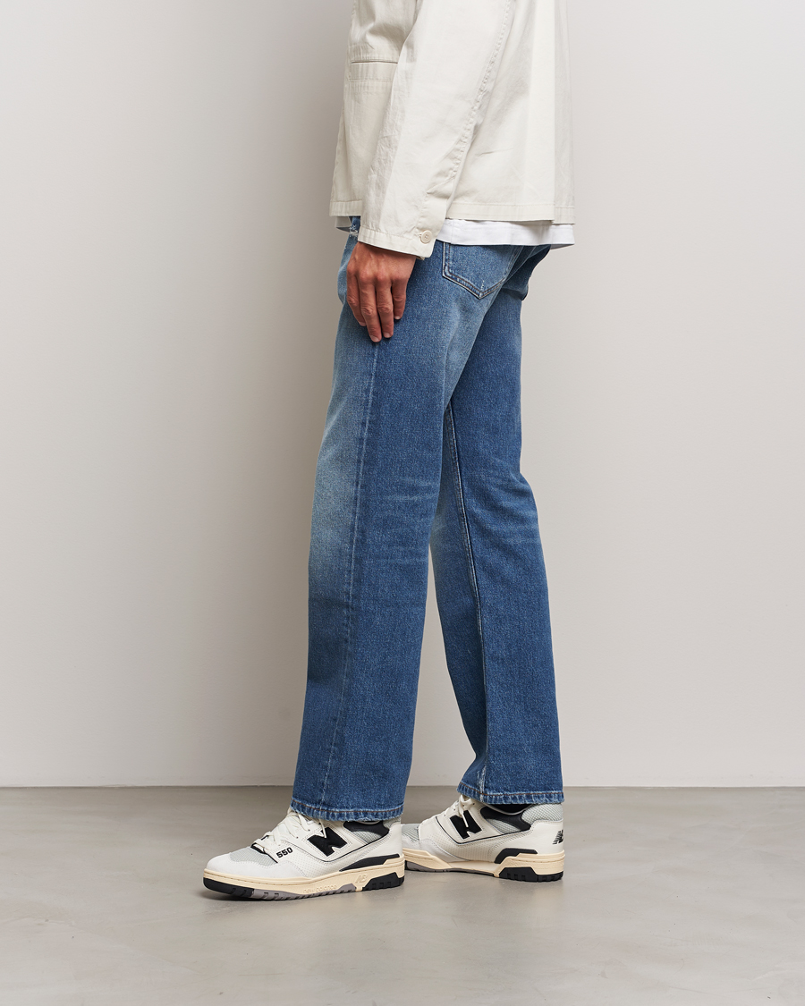 Homme | New Balance 550 Sneakers White/Black | New Balance | 550 Sneakers White/Black