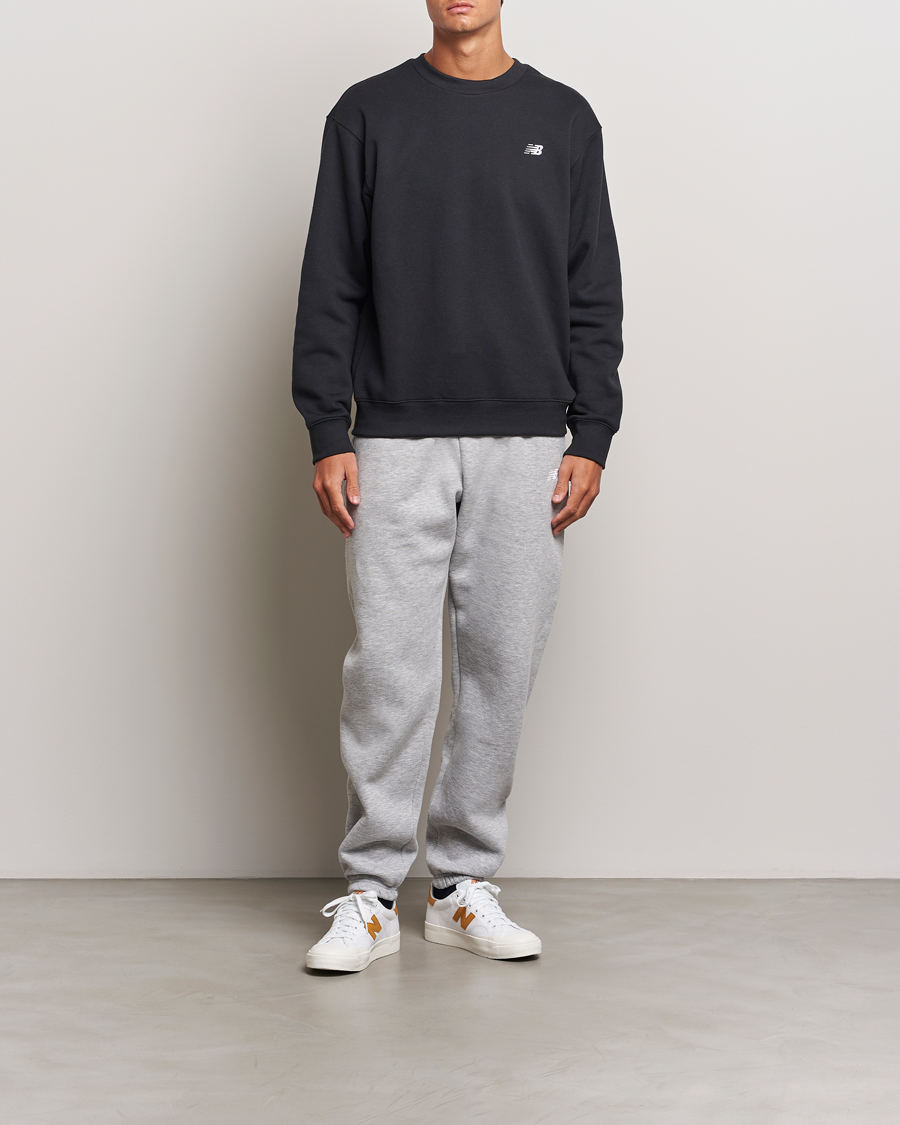 Homme | Pulls Et Tricots | New Balance | Essentials Fleece Sweatshirt Black