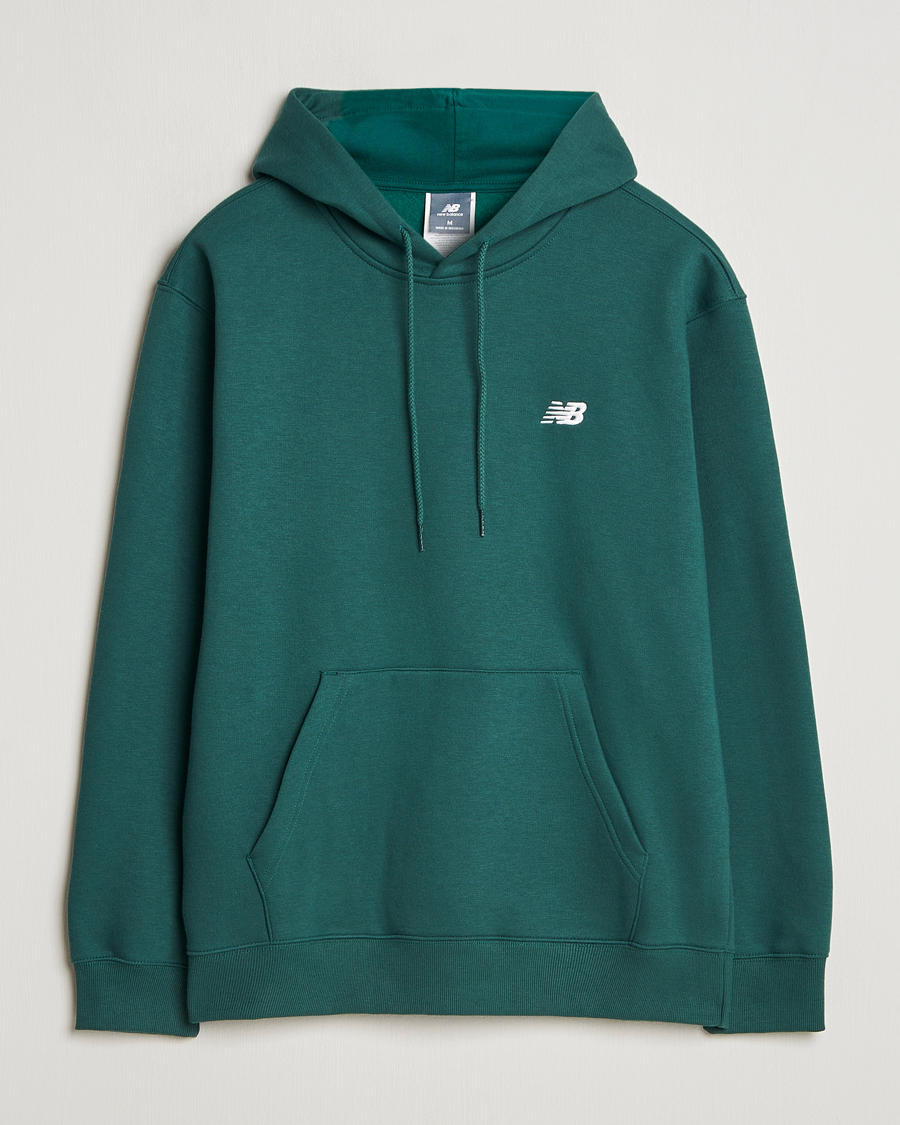 Homme | Pulls Et Tricots | New Balance | Essentials Fleece Hoodie Nightwatch Green