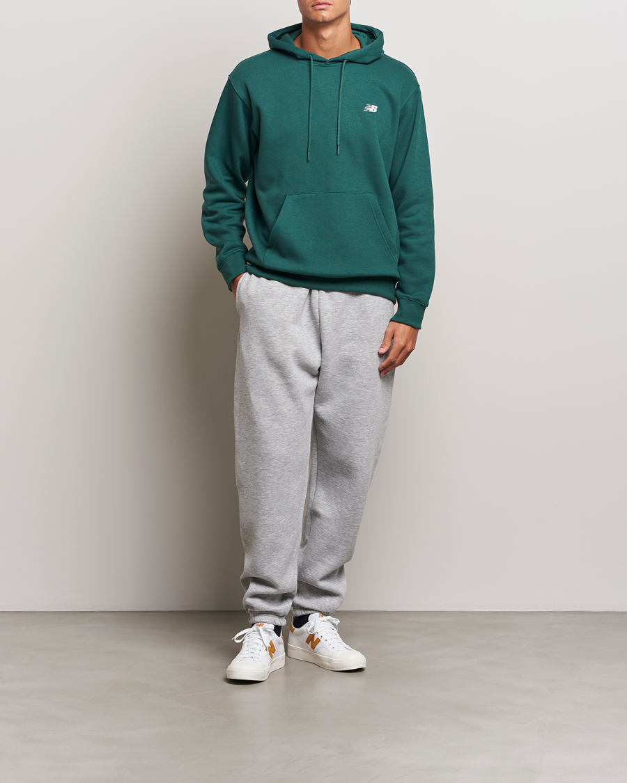 Homme | Pulls Et Tricots | New Balance | Essentials Fleece Hoodie Nightwatch Green