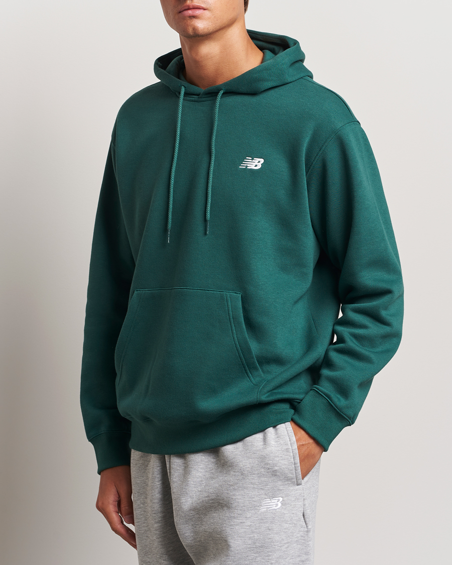 Homme | Pulls Et Tricots | New Balance | Essentials Fleece Hoodie Nightwatch Green