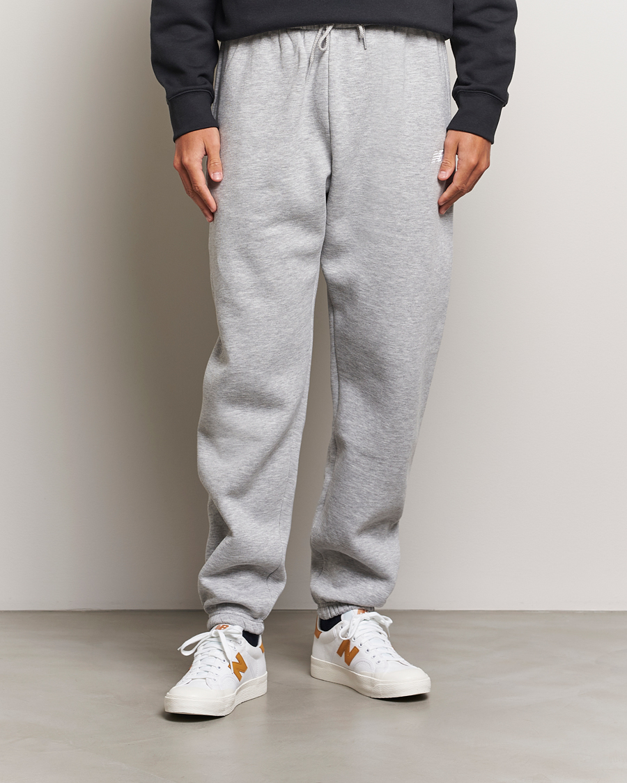 Homme | Pantalons | New Balance | Essentials Fleece Sweatpants Athletic Grey