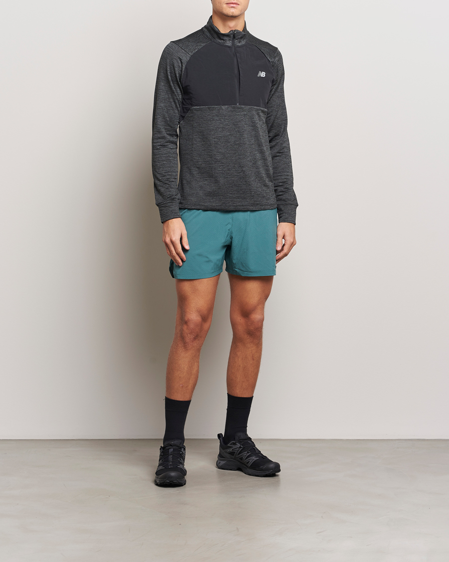 Homme | Shorts | New Balance Running | Athletics 5 Run Shorts New Spruce