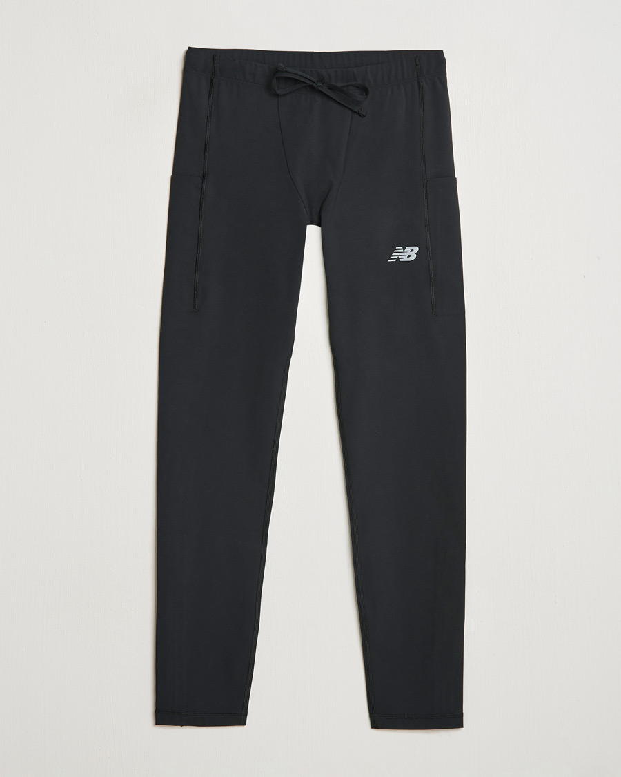Homme | Pantalons | New Balance Running | Sleek Pocket Tights Black