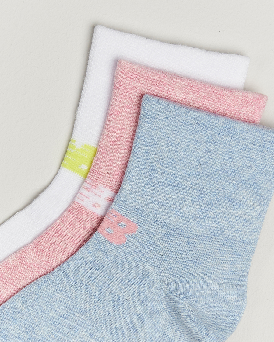 Homme | New Balance Running 3-Pack Performance Cotton Socks Multi | New Balance Running | 3-Pack Performance Cotton Socks Multi