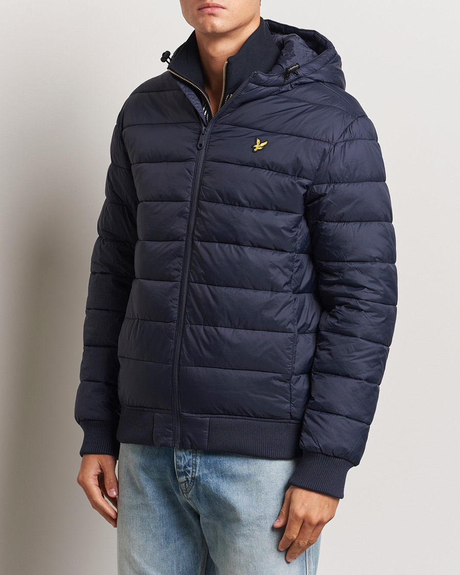 Homme | Manteaux Et Vestes | Lyle & Scott | Wadded Hooded Jacket Dark Navy