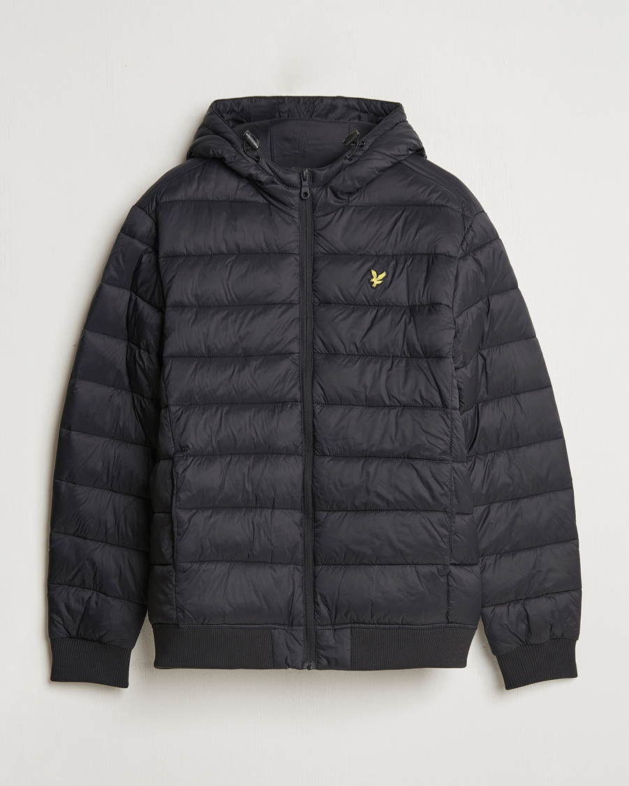 Homme | Manteaux Et Vestes | Lyle & Scott | Wadded Hooded Jacket Jet Black