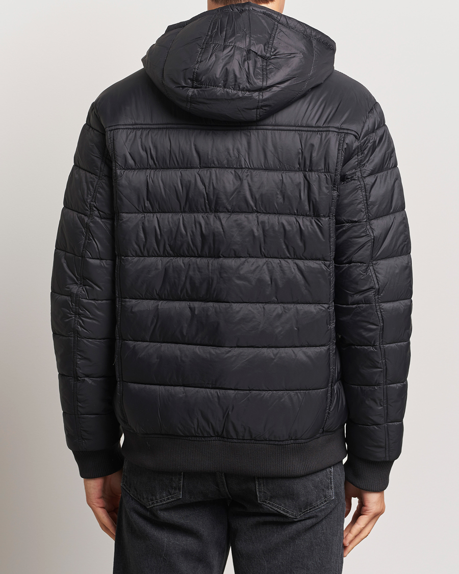 Homme | Manteaux Et Vestes | Lyle & Scott | Wadded Hooded Jacket Jet Black