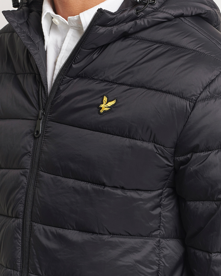 Homme | Manteaux Et Vestes | Lyle & Scott | Wadded Hooded Jacket Jet Black