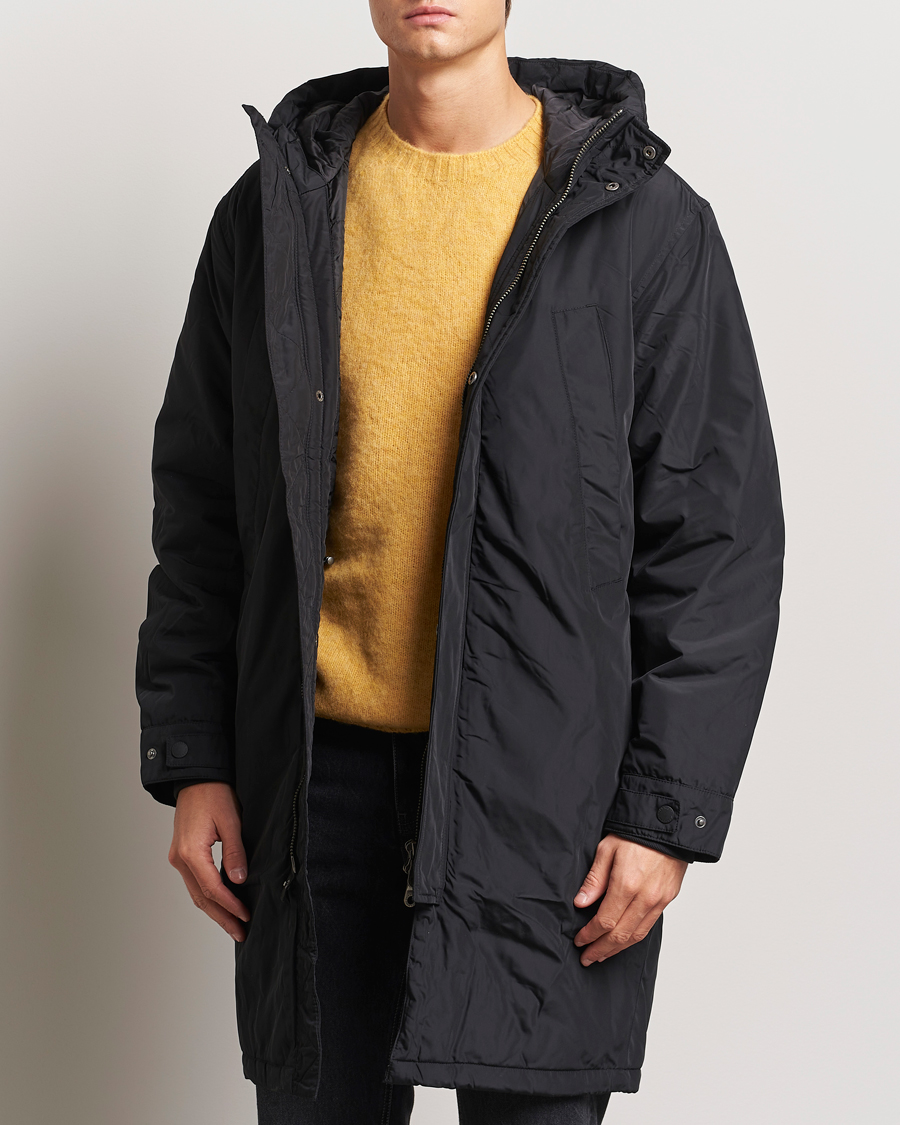 Homme | Manteaux Et Vestes | Lyle & Scott | Longline Parka Jet Black