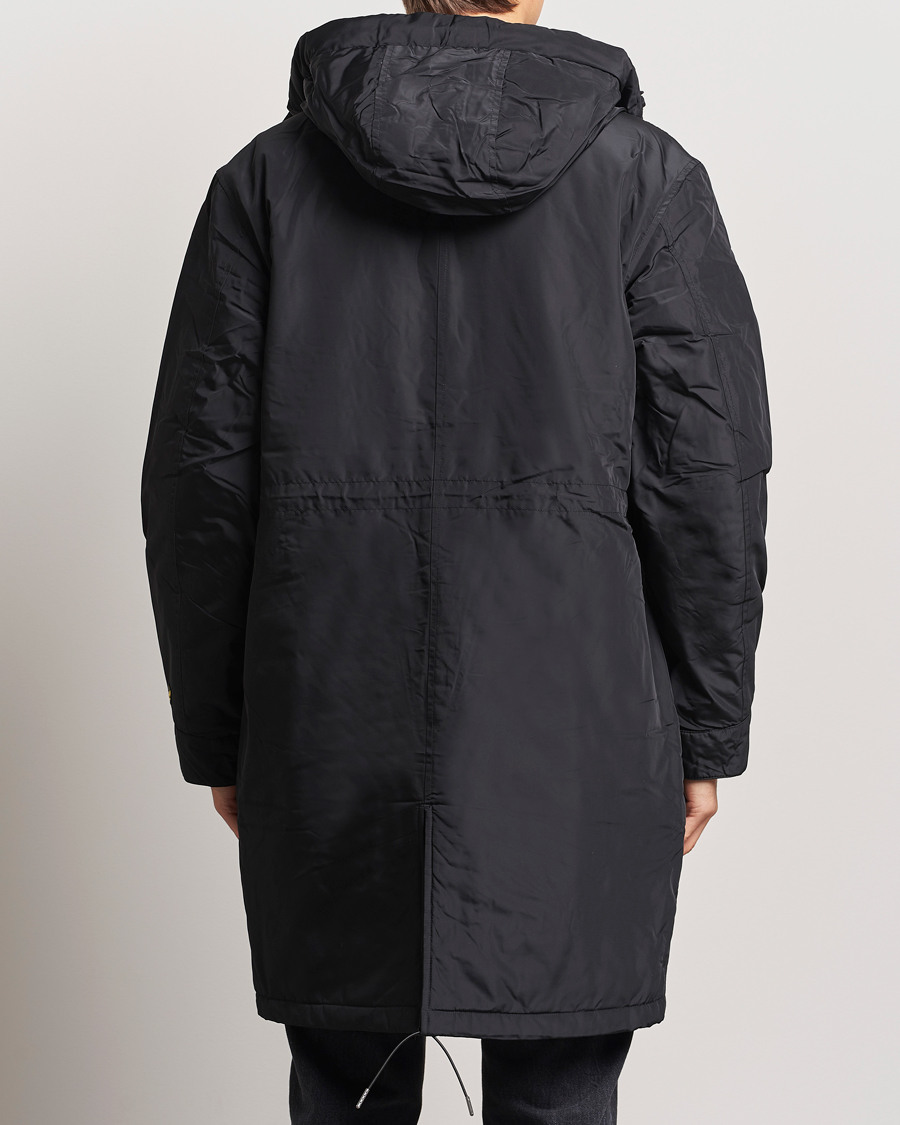 Homme | Manteaux Et Vestes | Lyle & Scott | Longline Parka Jet Black