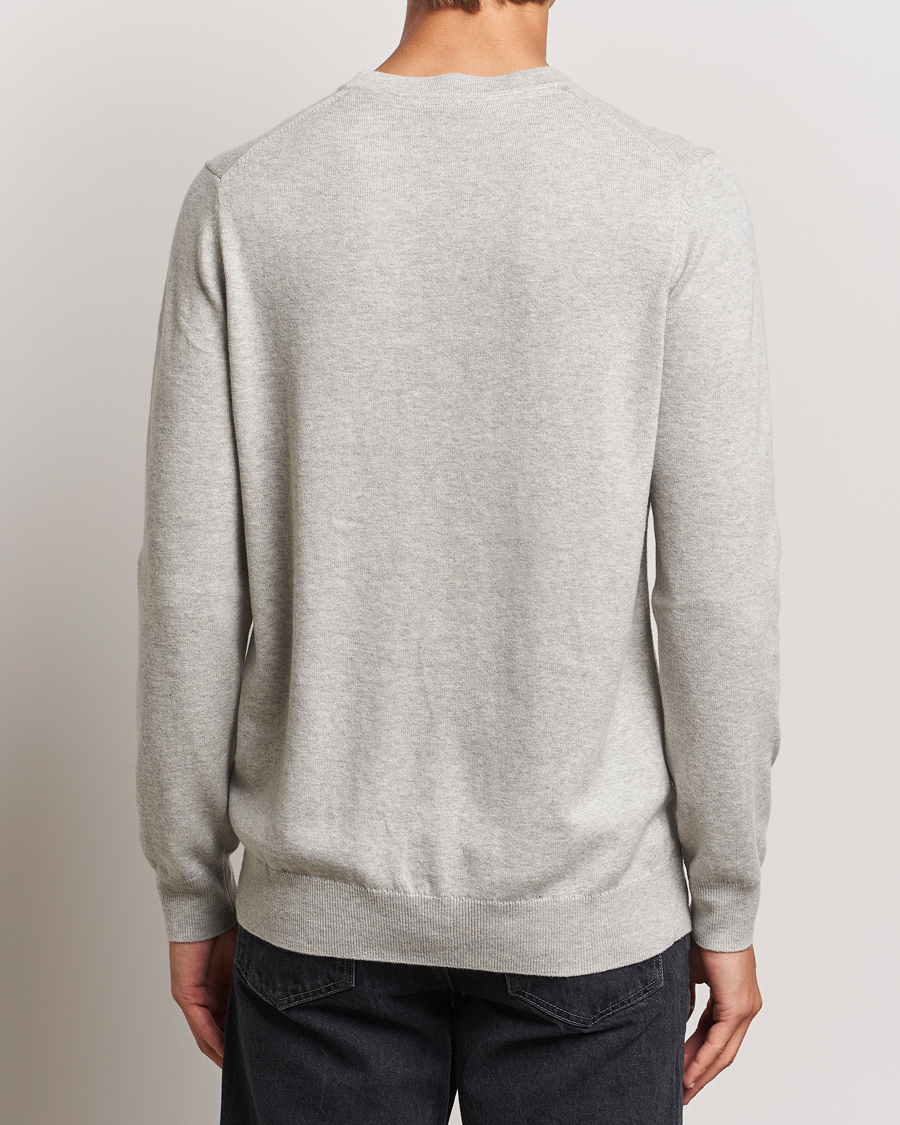 Homme | Pulls Et Tricots | Lyle & Scott | Cotton/Merino Crew Neck Jumper Light Grey Marl