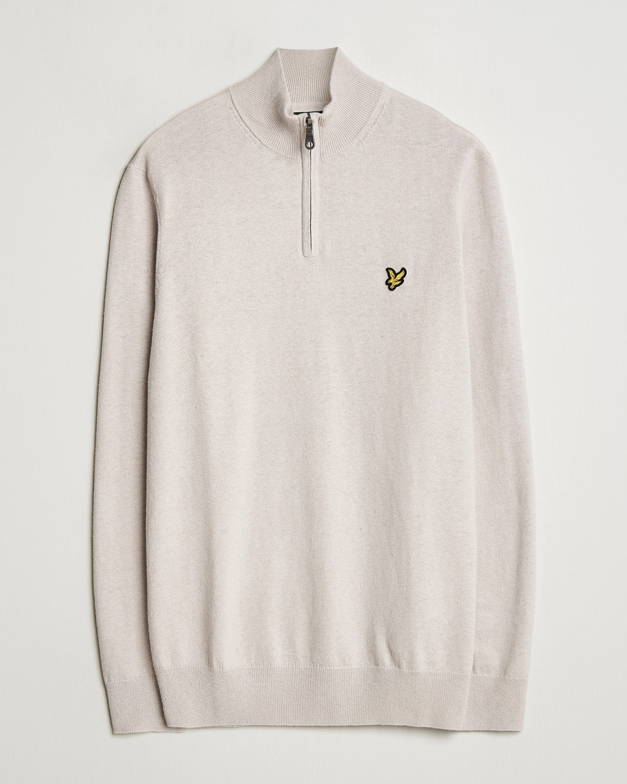 Homme | Pulls Et Tricots | Lyle & Scott | Cotton/Merino Half Zip Cove